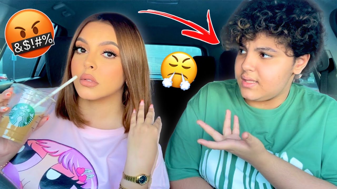 مقلب الإستفزاز في أخي الصغير !! 😰 *ردة فعله صدمتني* 💔😭