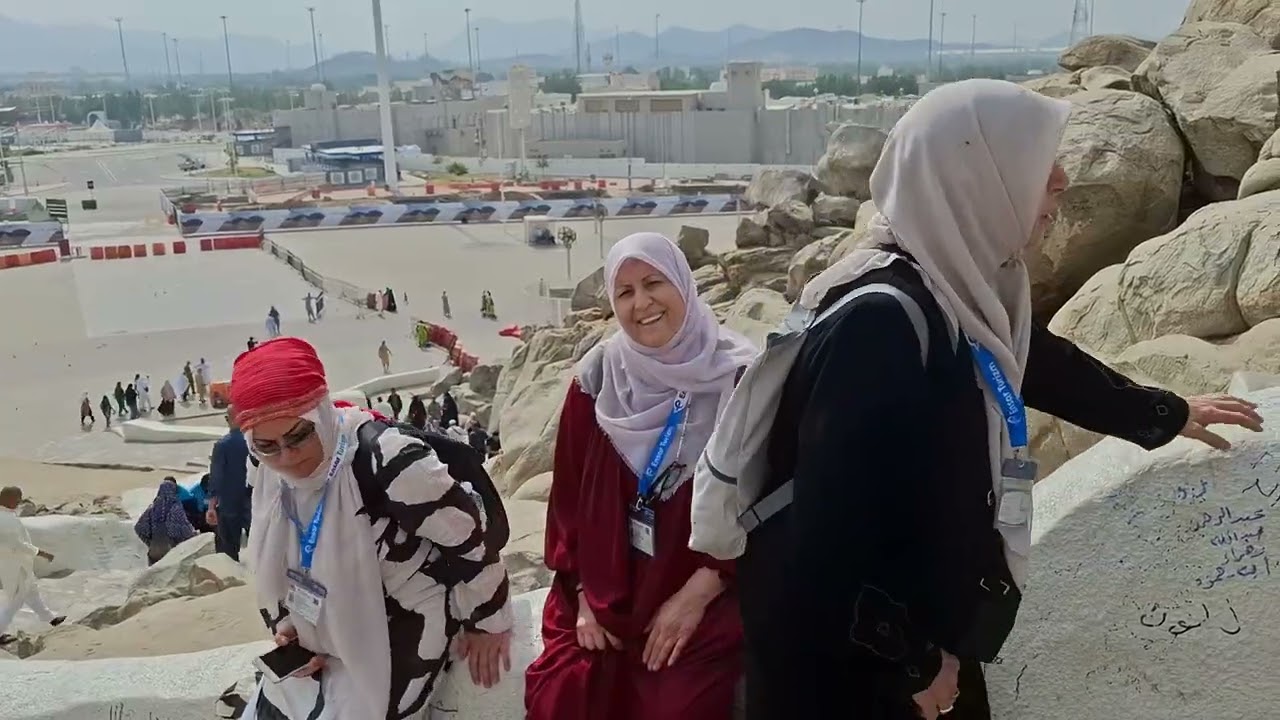 Arafat Tepesine yürüyüşümüz