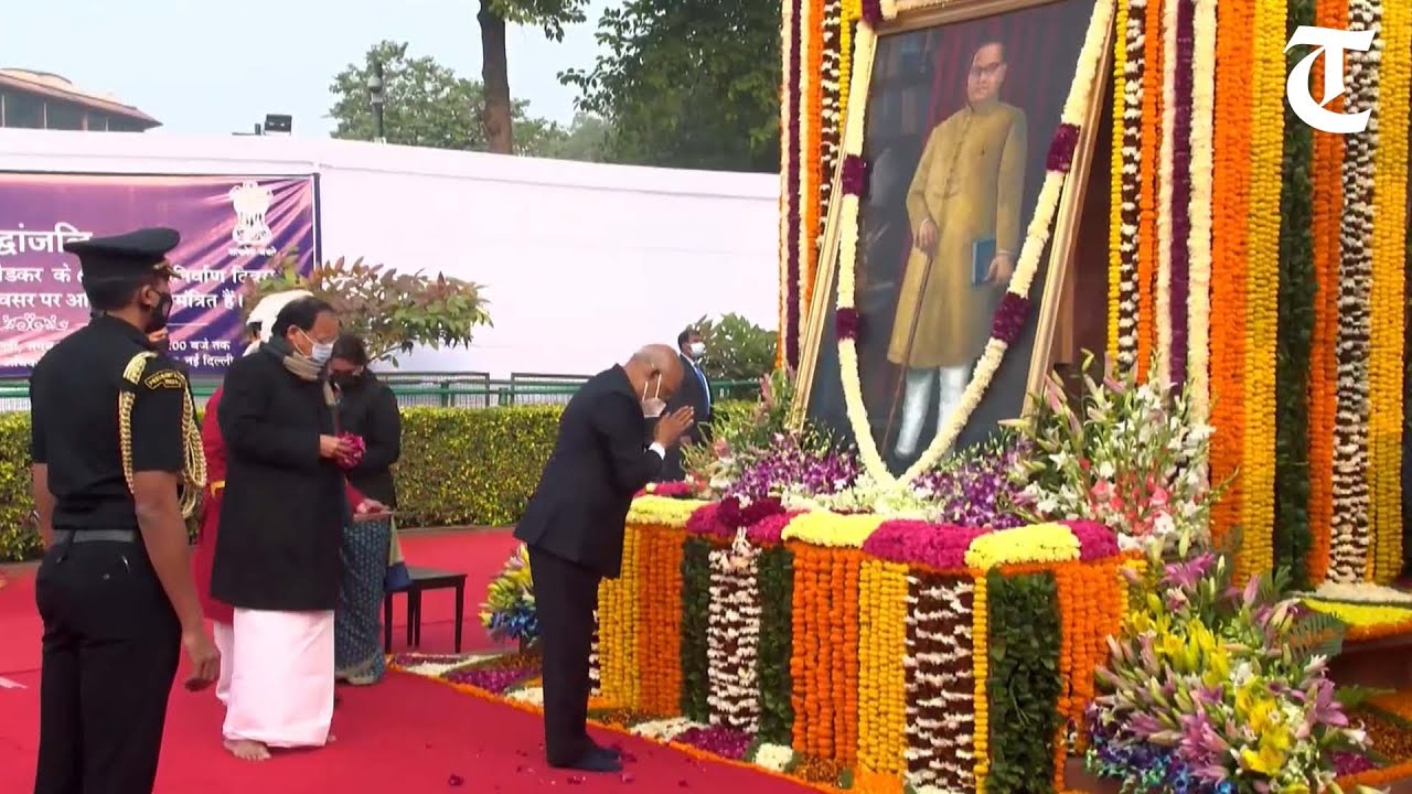 President, PM pay tribute to BR Ambedkar on his death anniversary at Parliament House Complex