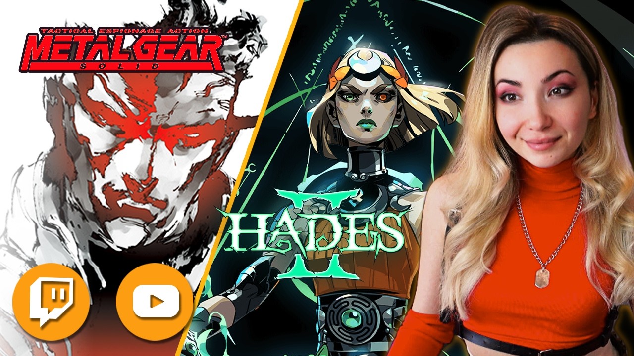 Today TWO GAMES: Metal Gear Solid & Hades 2 💛