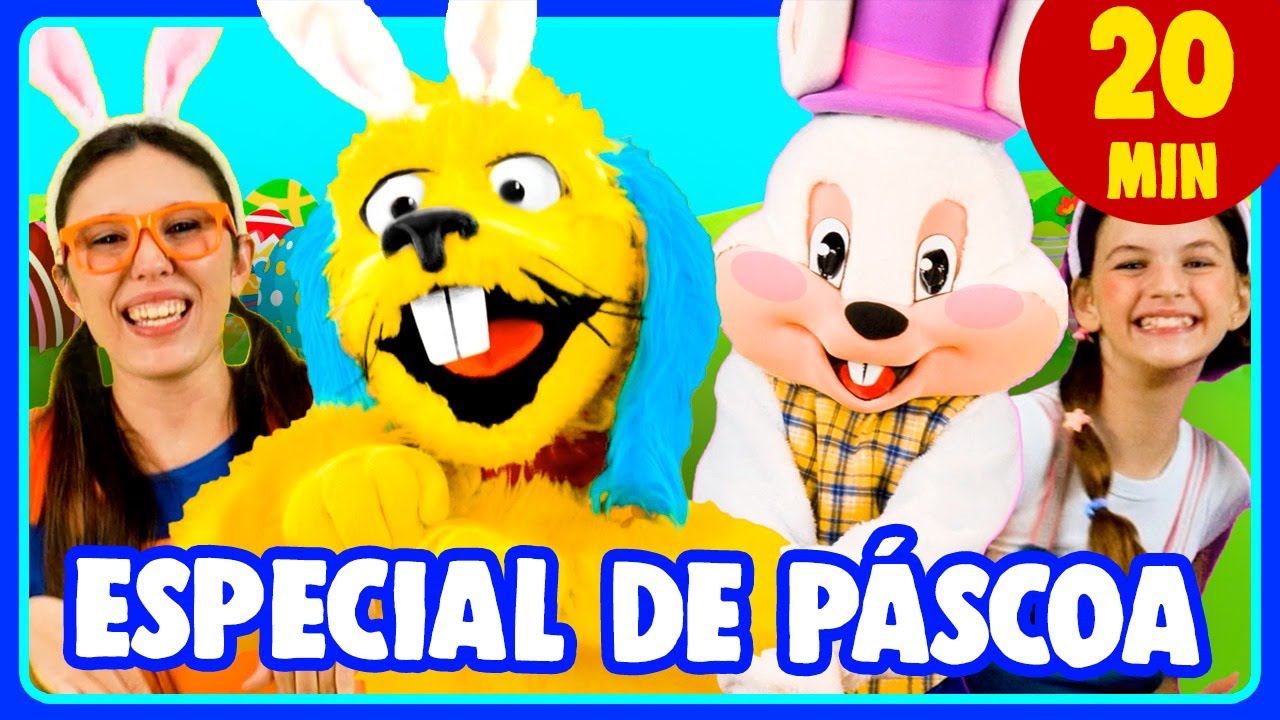Especial de Páscoa - 20 Minutos de Historinhas e Músicas de Páscoa | Desenho Infantil