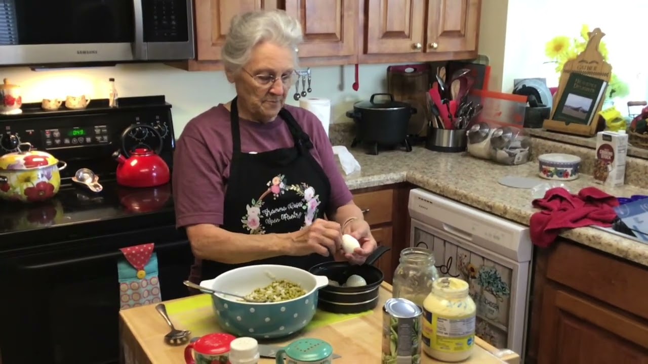 Simply Delicious Green Pea Salad …no added sugar