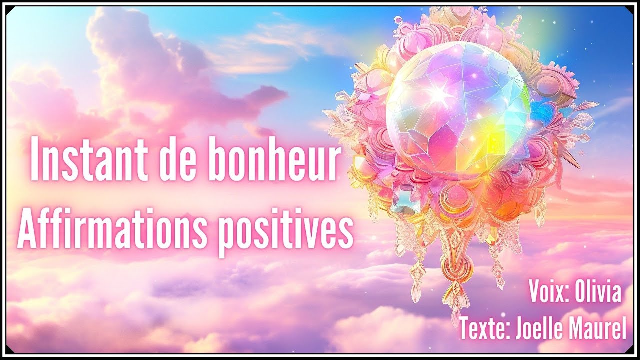 🌸 Méditation guidée - Instant de bonheur - Affirmations positives - Transformez votre cerveau