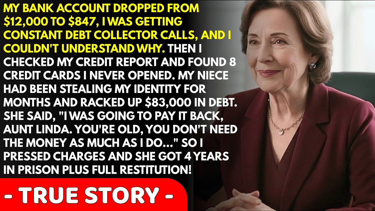 My Savings Were Vanishing Until I Checked My Bank Account Online; My Niece Had Stolen $83,000...