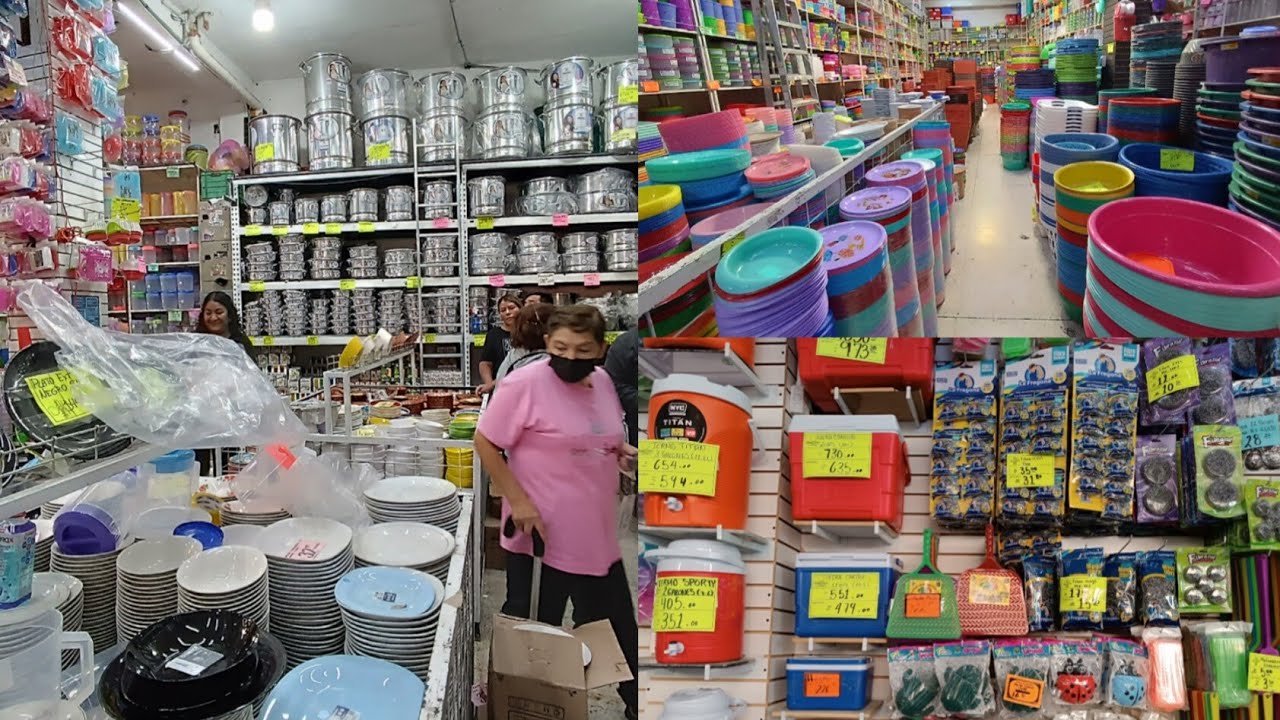 😱 CRISTALERÍA/ BATERÍAS/VAPORERAS/ELECTRODOMÉSTICOS Y PLÁSTICOS en el Centro de la CDMX 