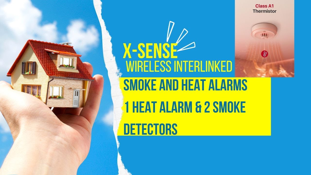 X-Sense Wireless Interlinked Smoke and Heat Alarms Bundle: Unboxing and Review
