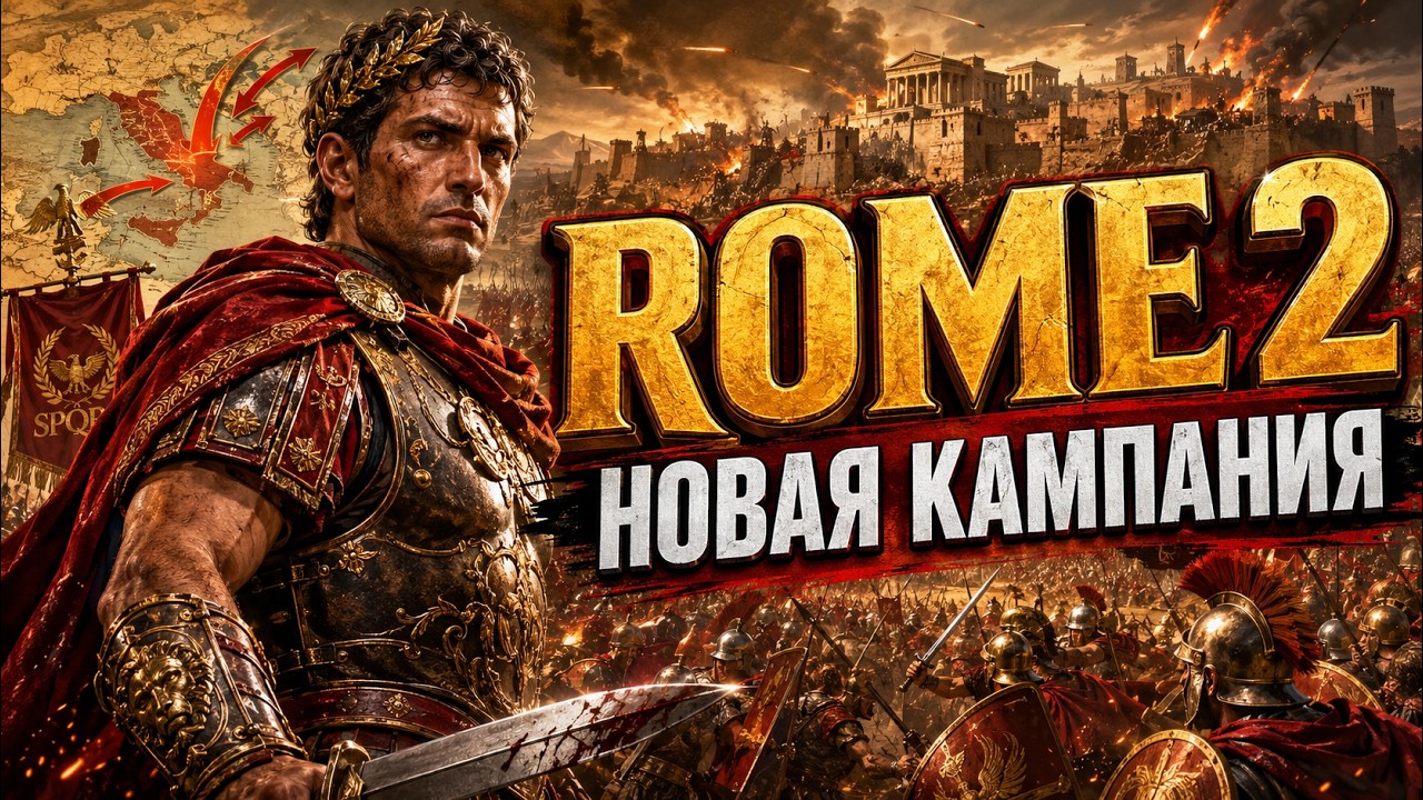Новая великая кампания в Rome 2 - строим империю с нуля