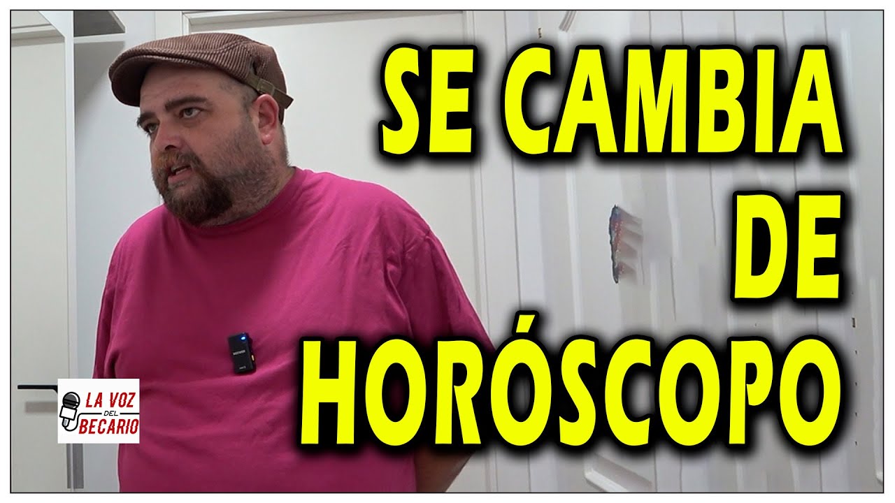Se cambia de hor&oacute;scopo para que le pasen cosas buenas