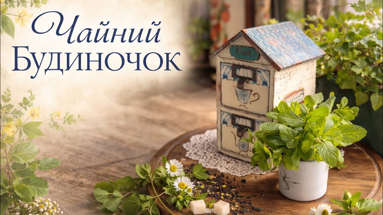 Вінтажний чайний будиночок