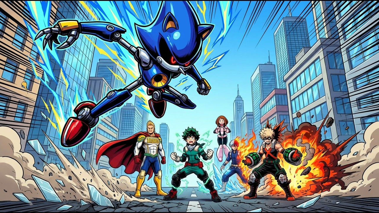 What if METAL SONIC Entered MY HERO ACADEMIA