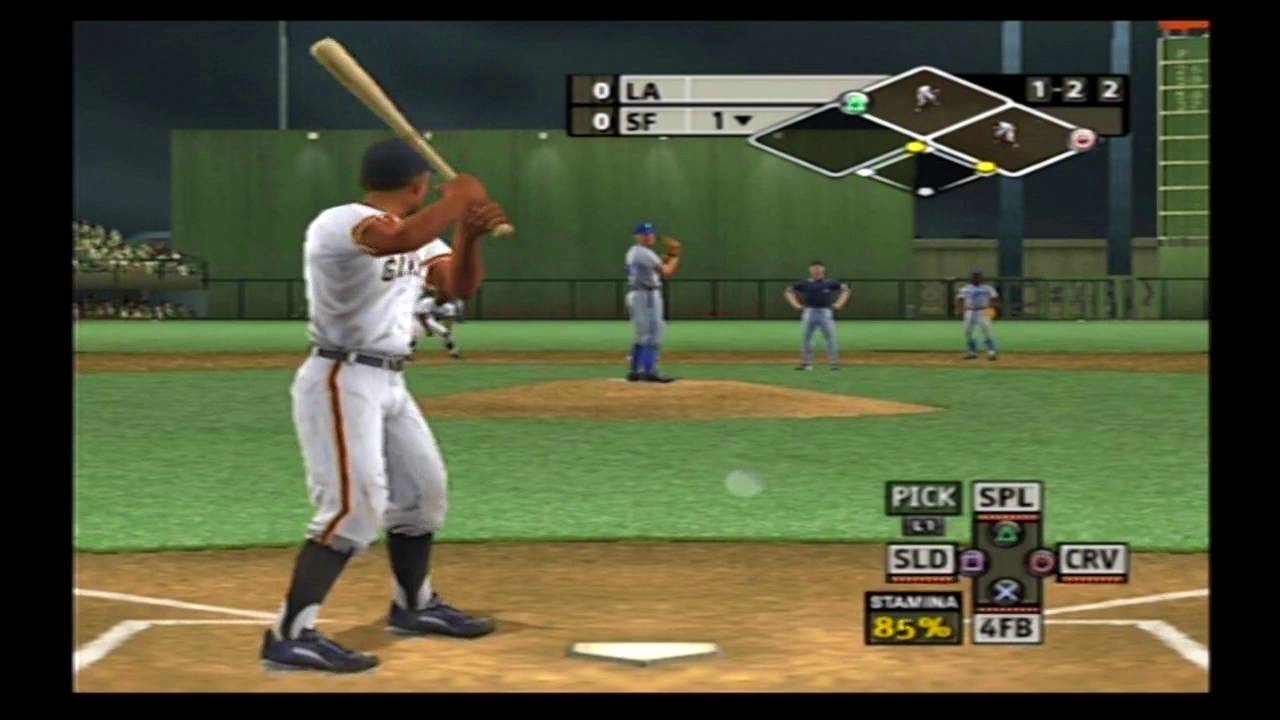 Los Angeles Dodgers MVP Baseball 2005 Dynasty FRANCHISE WARS Game 1 Dodgers vs Giants
