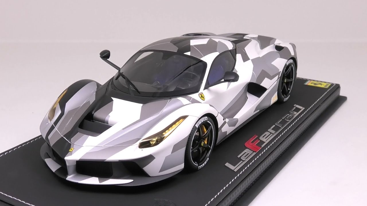 A CLOSER LOOK - BBR Models - Ferrari LaFerrari CAMO version