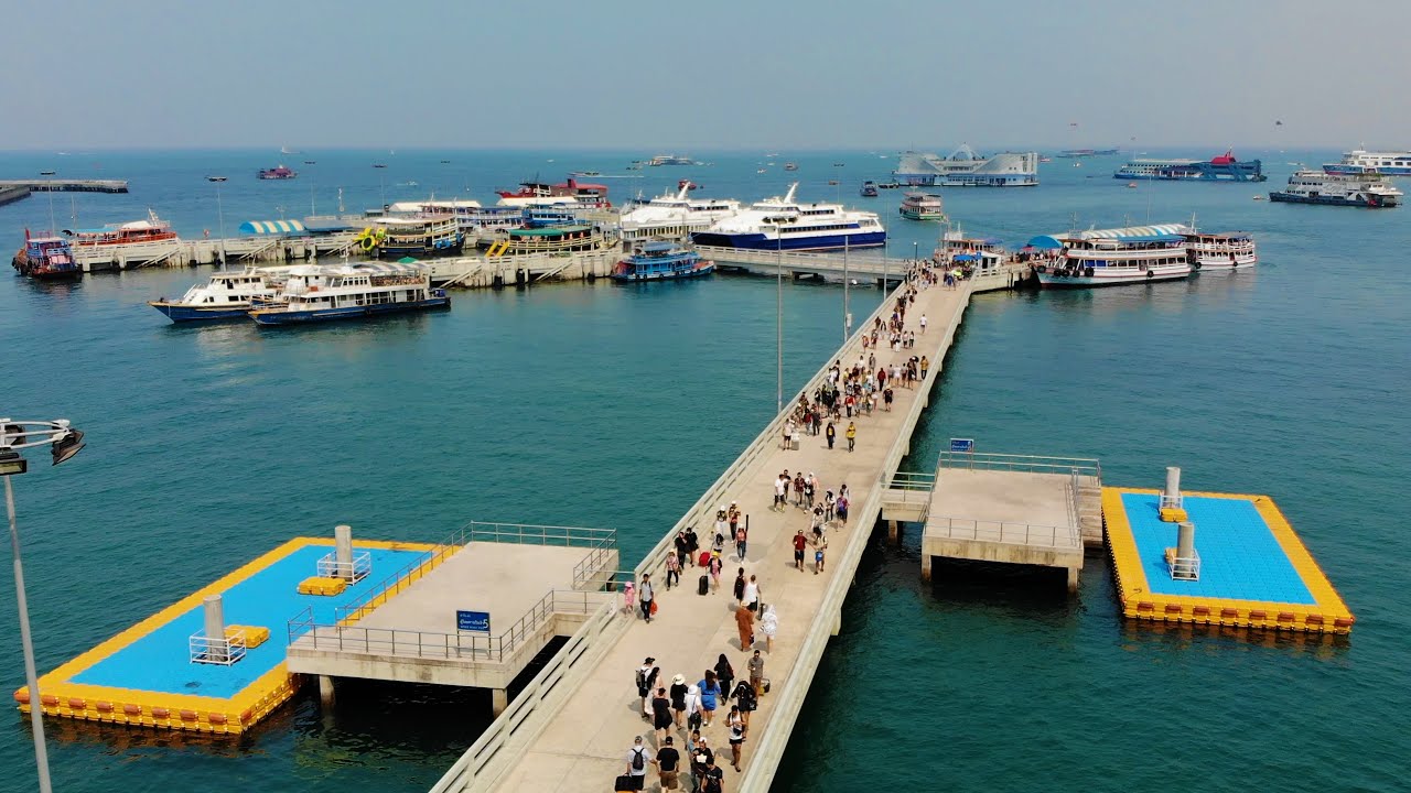 Bali Hai Pier, Pattaya, Thailand (2025) (4K) - Pattaya Pier