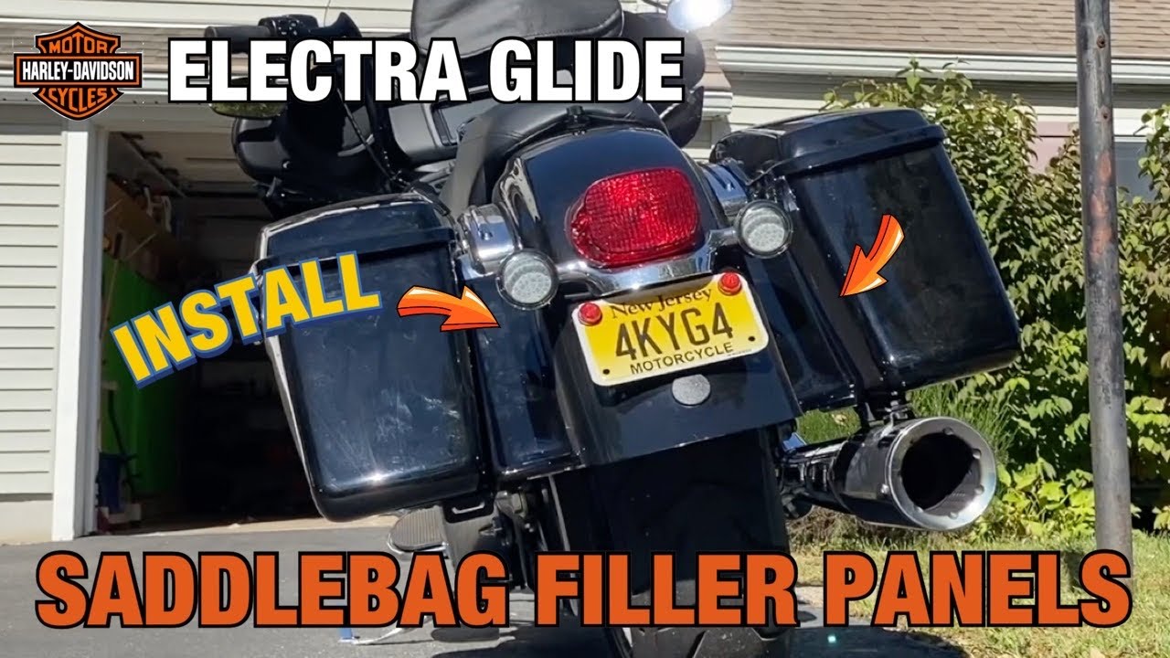 kuryakyn saddlebag filler panels install