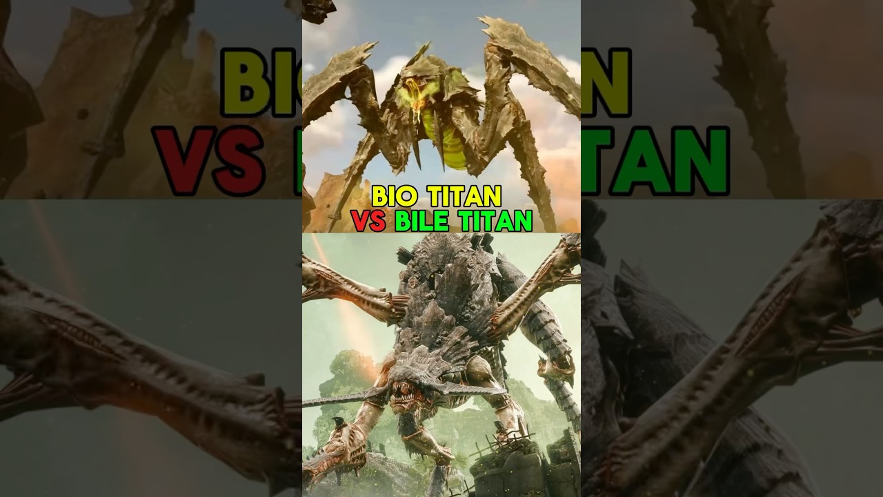 BIO TITANVS BILE TITAN - HELLDIVERS 2 X Space Marine 2