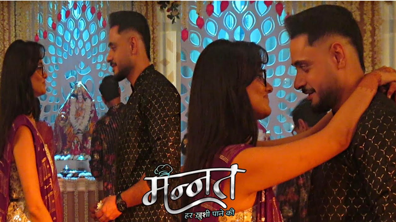 Mannat Har Khushi Pane Ki | Mannat Vikrant Huye Romentic Deewali Celebration में | On Location 