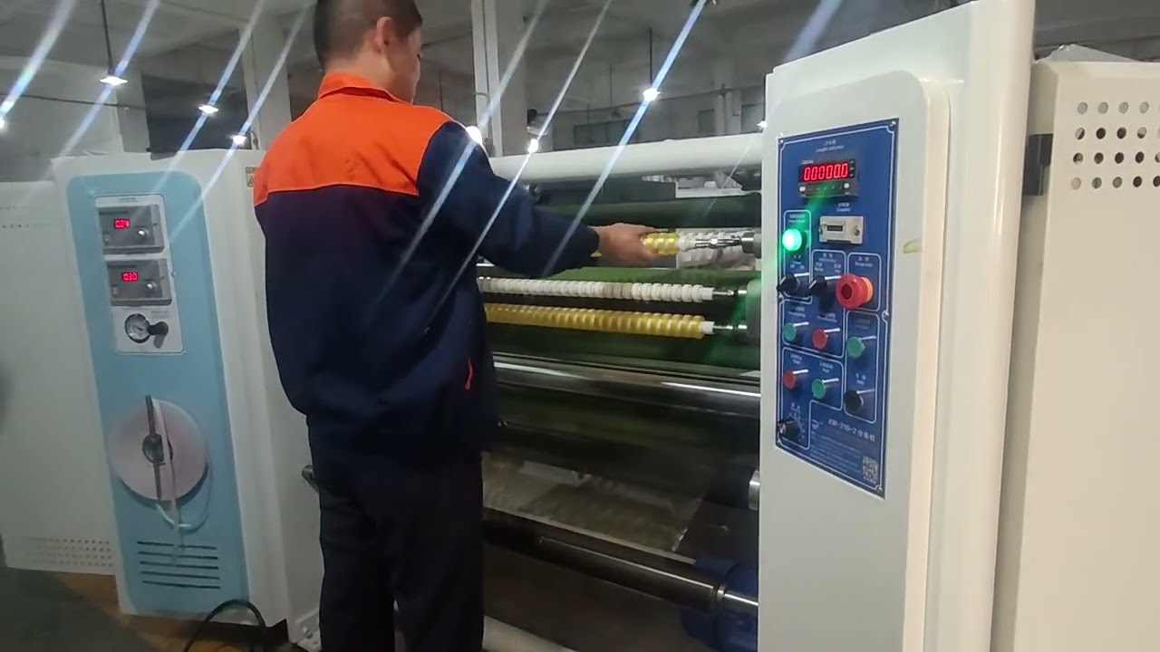 1000mm Stationery Tape office tape Slitting rewinding machine for 12mm tape producing