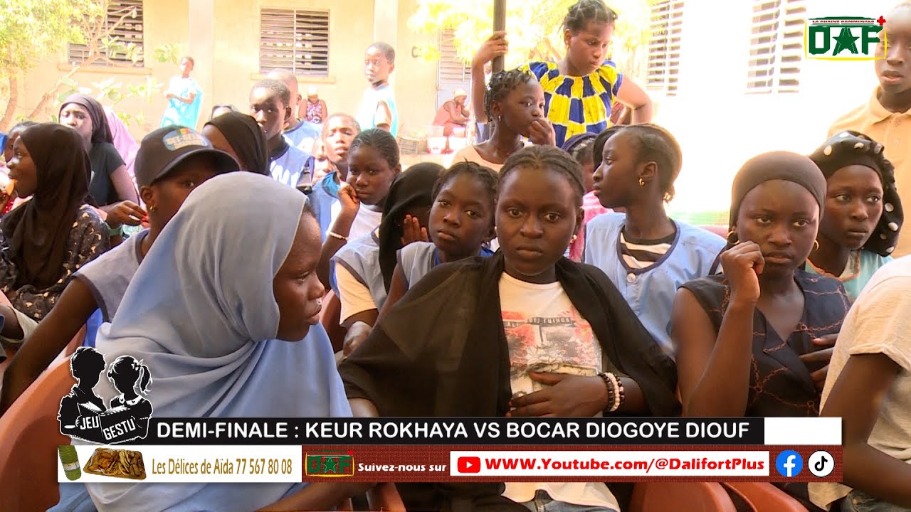 JEU GESTU : DEMI  FINALE KEUR ROKHAYA VS BOCAR DIOGOYE DIOUF.