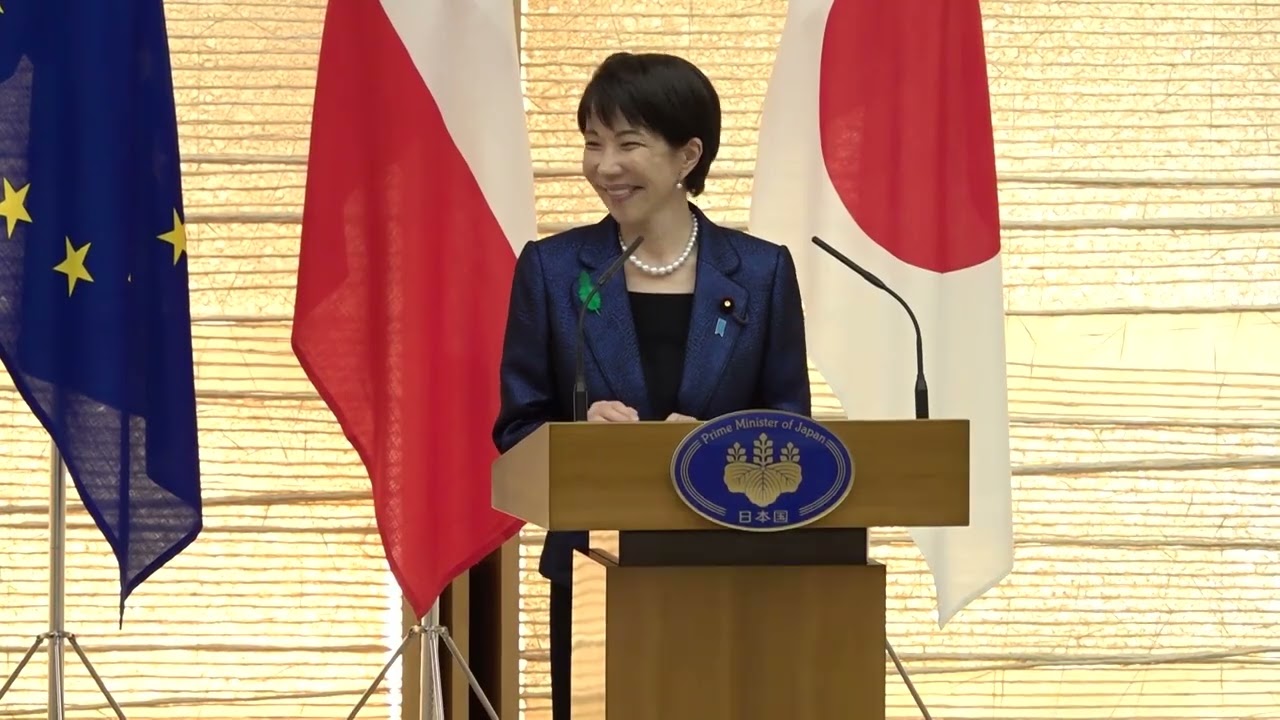 Oświadczenia Premiera Donalda Tuska i Premier Japonii Sanae Takaichi.