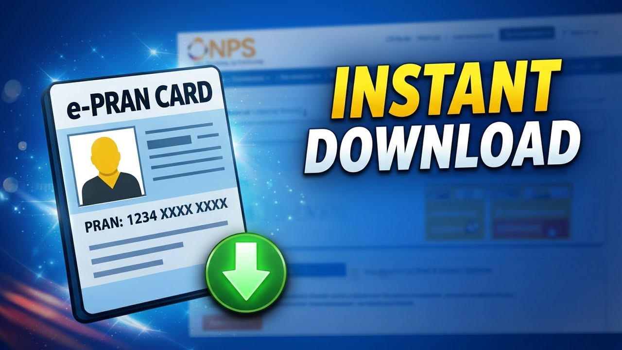 NPS Portal se e-PRAN Card Kaise Download Kare | PRAN Card Download Process | PRAN Card Download