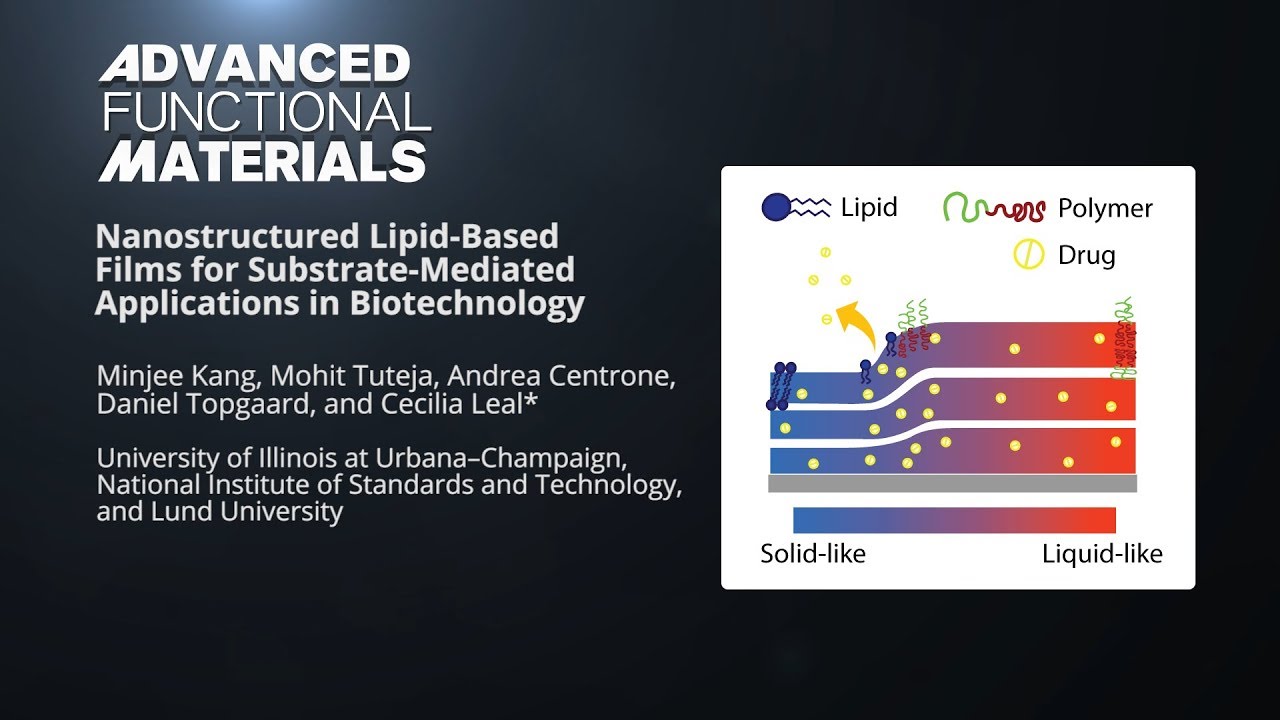 Nanostructured Lipid-Based Films for Substrate-Mediated Applications in Biotechnology