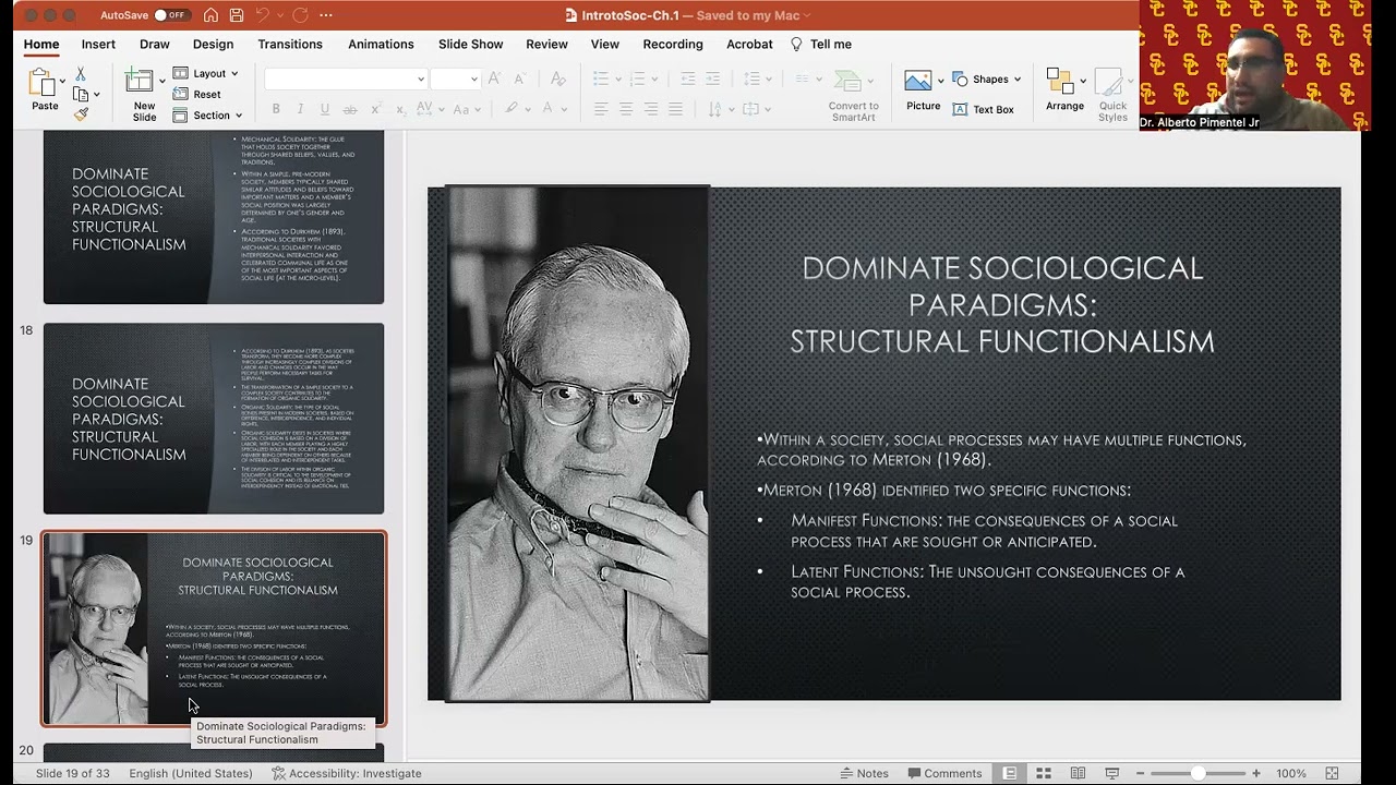 Introduction to Sociology: Chapter 1- An Introduction to Sociology