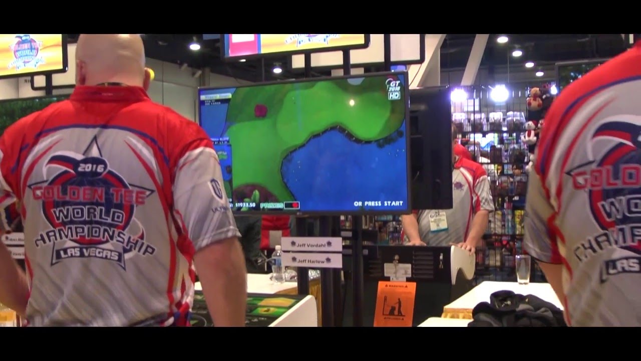 Golden Tee 2016 - Incredible Technologies - Game Play - AMOA 2016