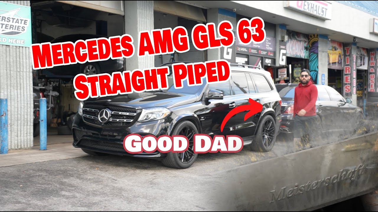 Mercedes AMG GLS 63 **полностью прямоточный** ⚠️ОБЯЗАТЕЛЬНО К ПРОСМОТРУ⚠️