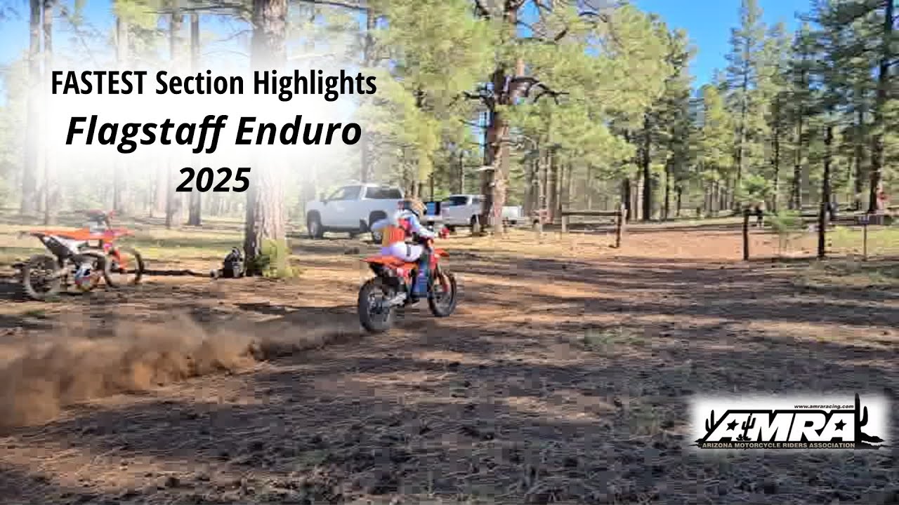 Insane SPEED at AMRA  Flagstaff Enduro