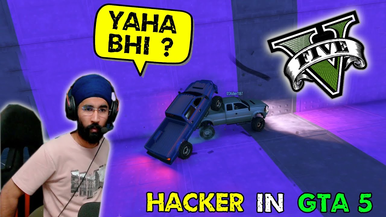 HACKER IN GTA RACE 👿 YAHI DEKHNA BAKI THA 😧😧