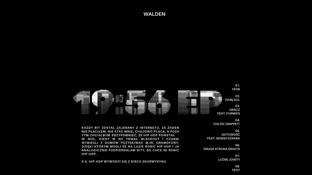 Walden - 19:56 EP [cały album]
