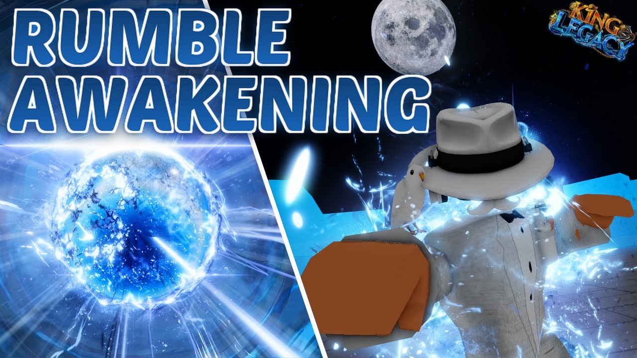 How to get the NEW RUMBLE AWAKENING + Showcase | King Legacy Update 9