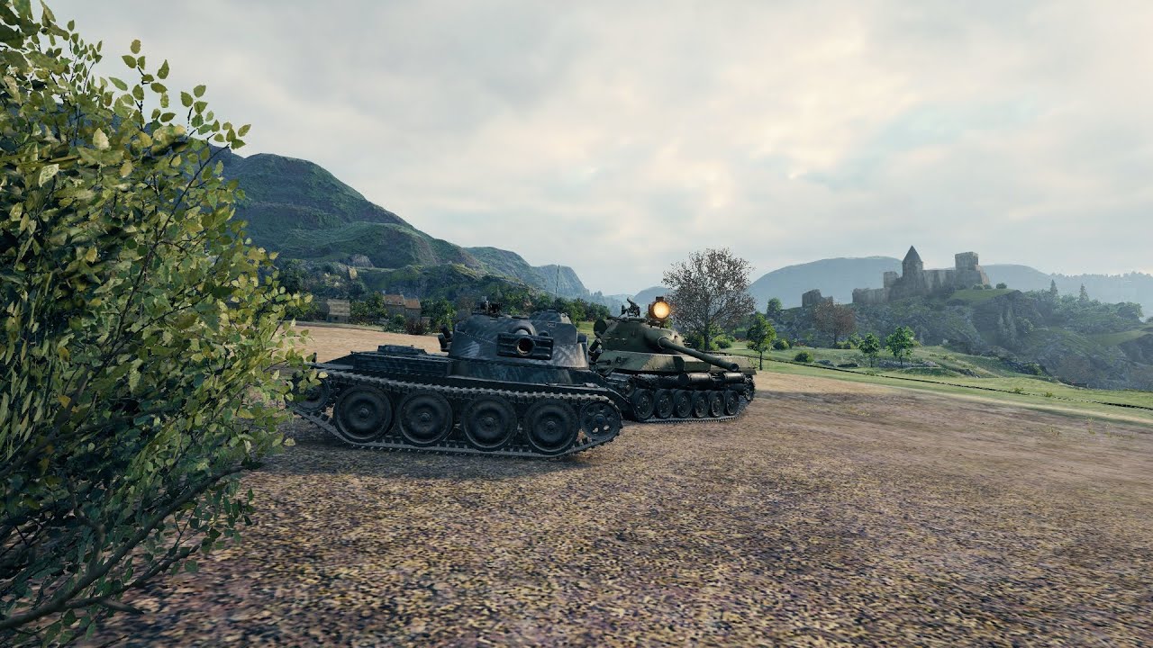 This Became A Close Game (B-C 25 T AP + Skoda T 50 ) Platoon