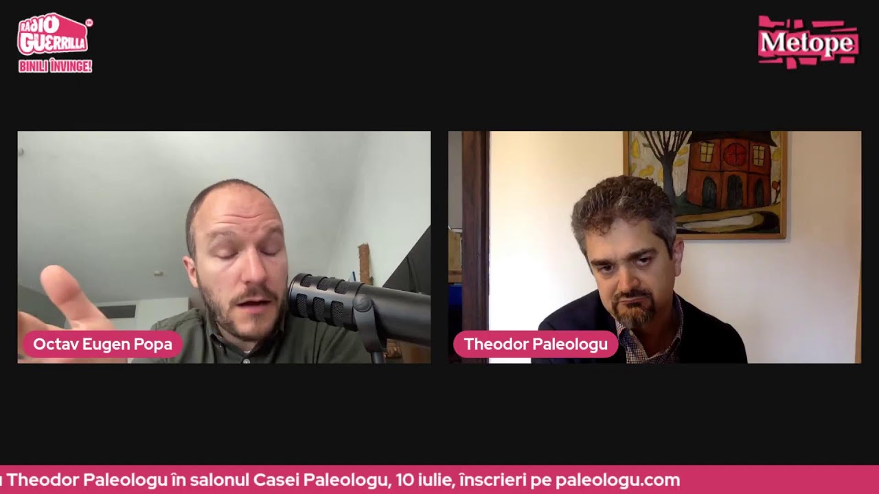 Podcastul de filozofie | METOPE, cu Theodor Paleologu și Octav Eugen Popa