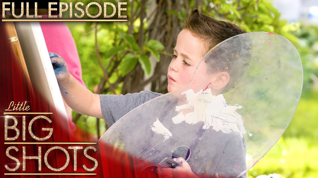 7-Year-Old Creates Bob Ross Masterpiece in Minutes! 🧑‍🎨 🎨 | S4E6 | Little Big Shots US
