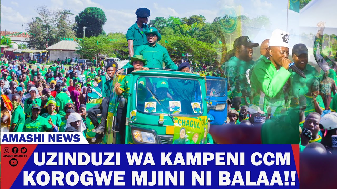TAZAMA SHANGW  LA MZEE WA BWAKSI KWENYE UZINDUZI WA KAMPENI ZA CCM JIMBO LA KOROGWE MJINI HATARI