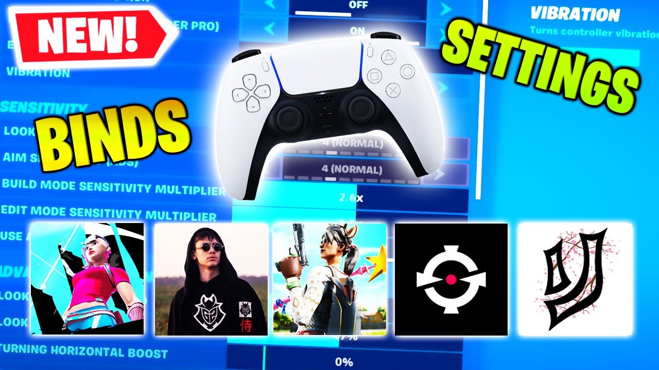 Best Fortnite Binds Settings Season 4