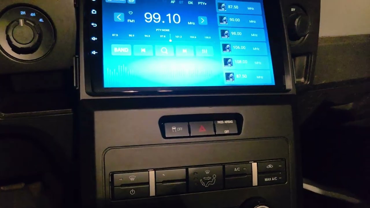 Android-радио на Ford F150 2014 года выпуска