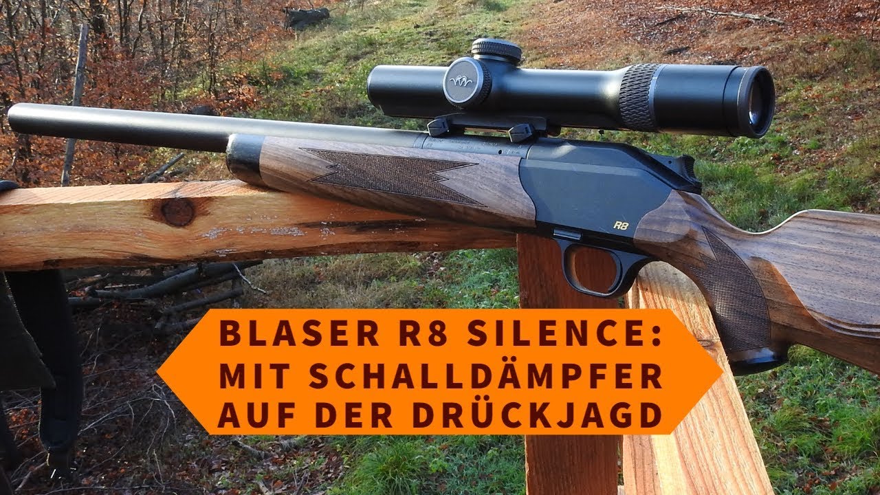 Blaser R8 Silence: mit Schalldämpfer auf der Drückjagd