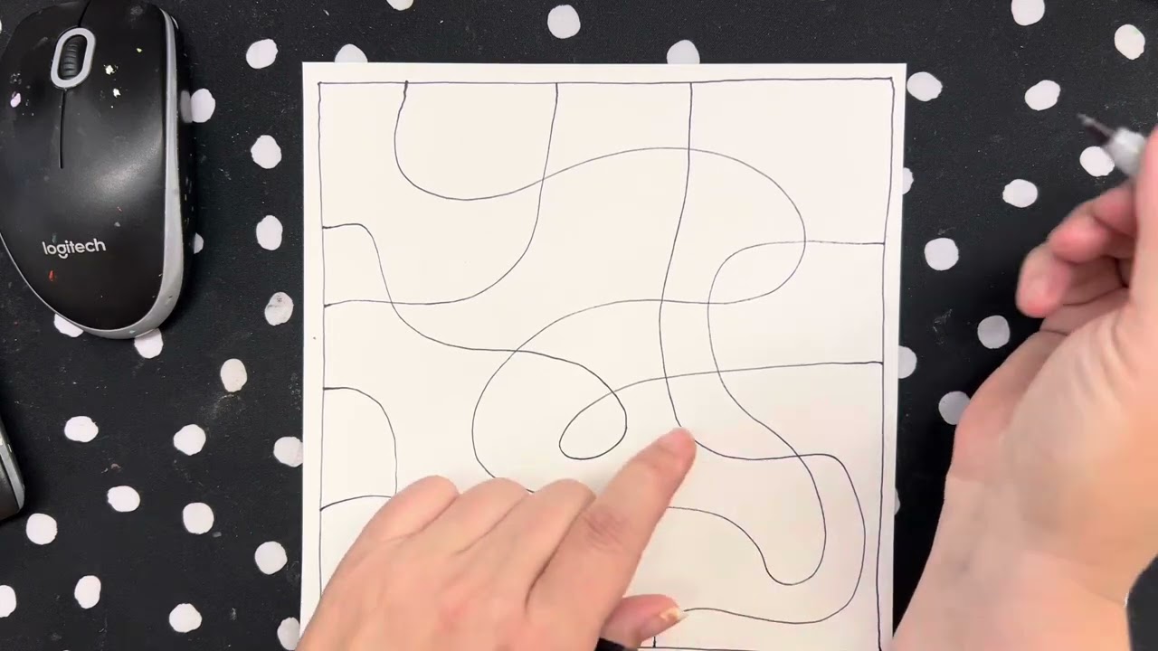 Art Class: Neurographic art with 
