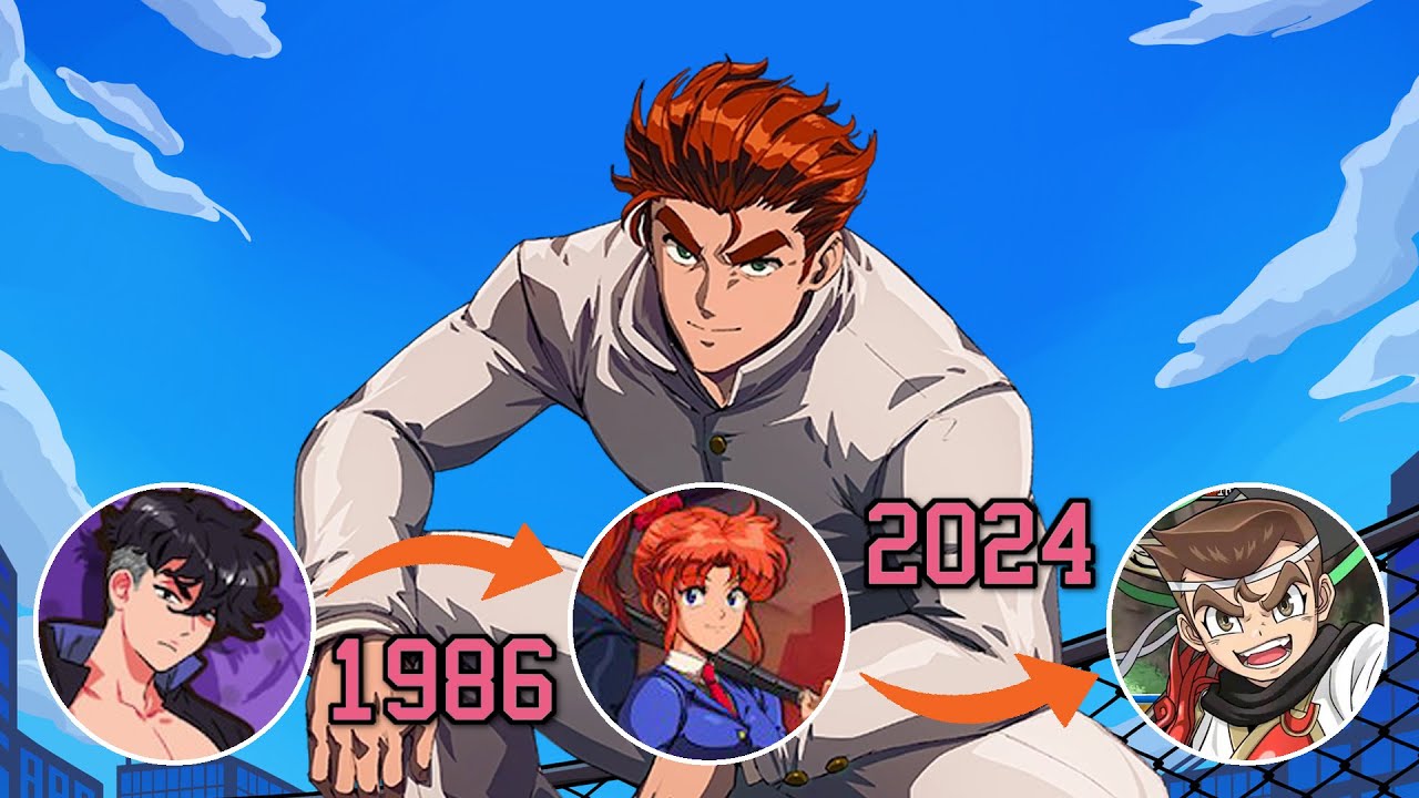 Kunio-kun River City 1986 - 2024 | Game Evolution