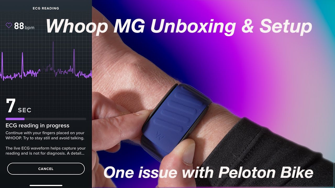 Unboxing and Setting up the WHOOP MG: A Game Changer for Fitness Tech?