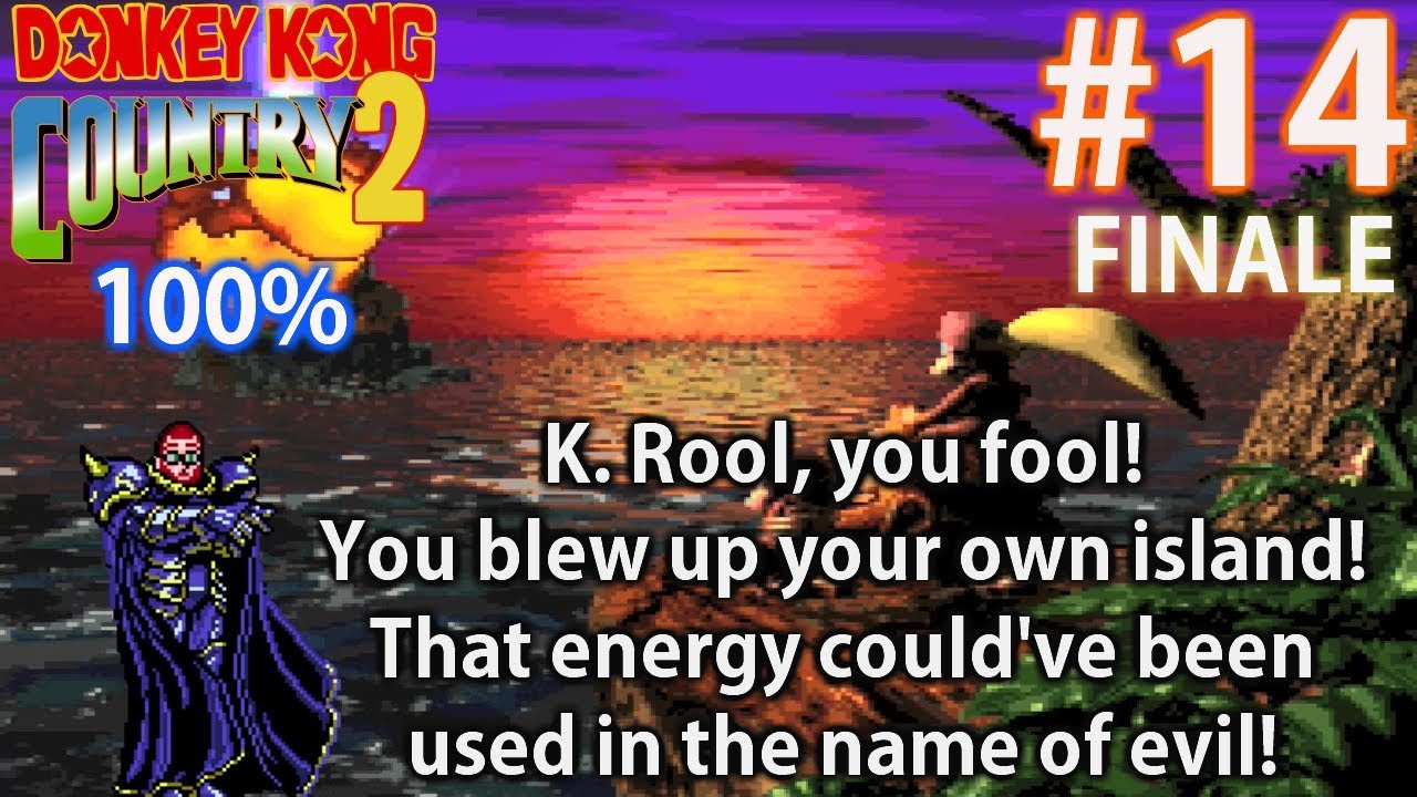 FINALE | Donkey Kong Country 2 (SNES) (100% Playthrough) #14 | Lord Bojacx