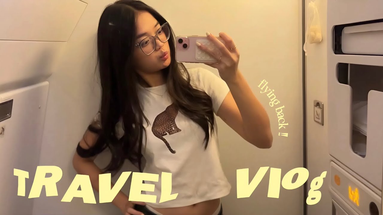(travel vlog) going back home after six months