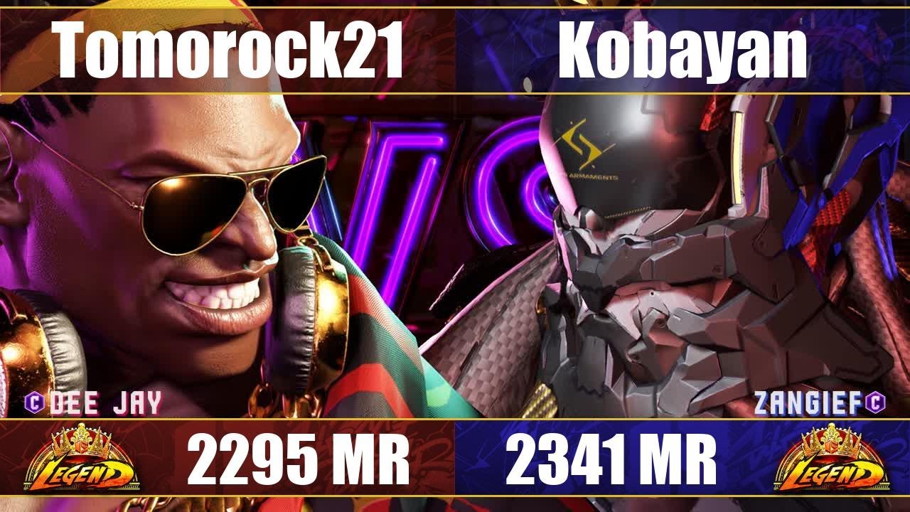 【スト6】Tomorock21 vs こばやん (ディージェイ vs ザンギエフ) SF6 Tomorock vs Kobayan (Deejay vs Zangief)
