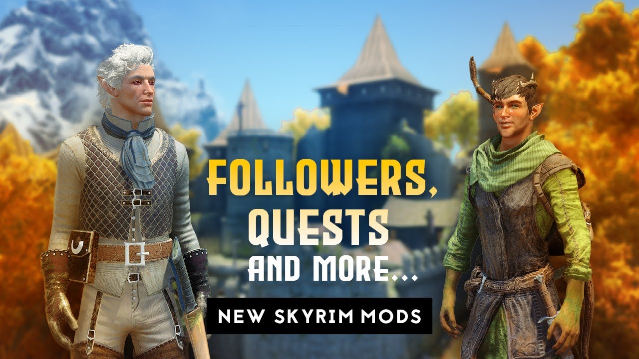 Спутники, квесты и многое другое... Новые моды для Skyrim