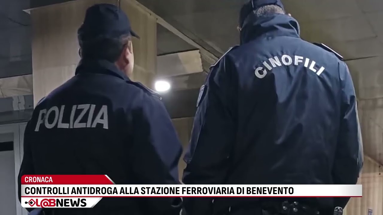 Cinofili Polizia Penitenziaria insieme a Polizia ferroviaria per controllo treni e stazioni
