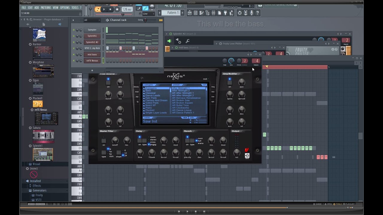 FL Studio 12 - How to create Epic EDM chords from a simple melody .1