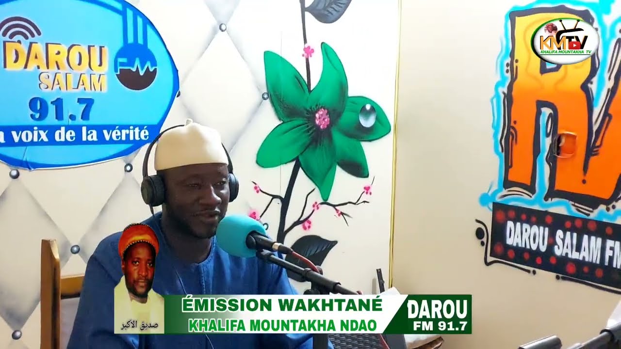 Émission spéciale wakhtane Khalifa Mountakha Omar Ndao Darou Fm Wadial Gamou Darou RAHMANE 2026