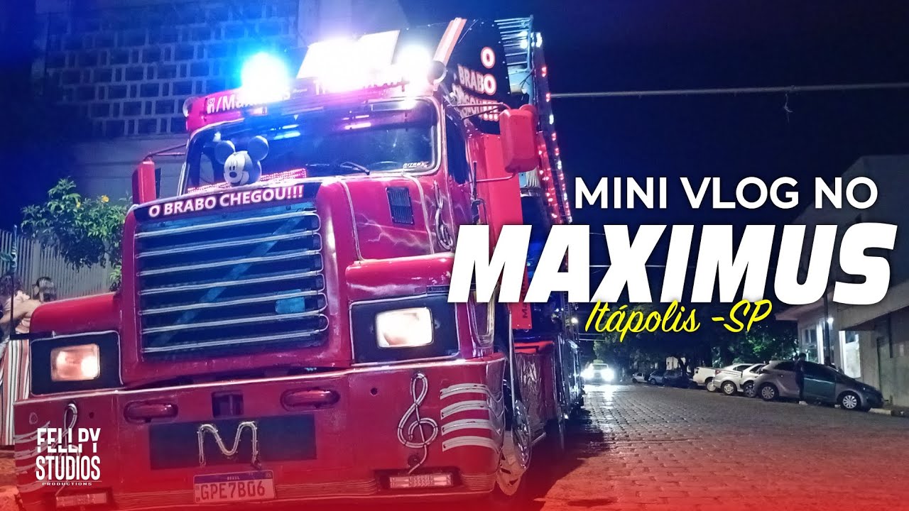 Mini vlog no Maximus! Itápolis-sp 2026